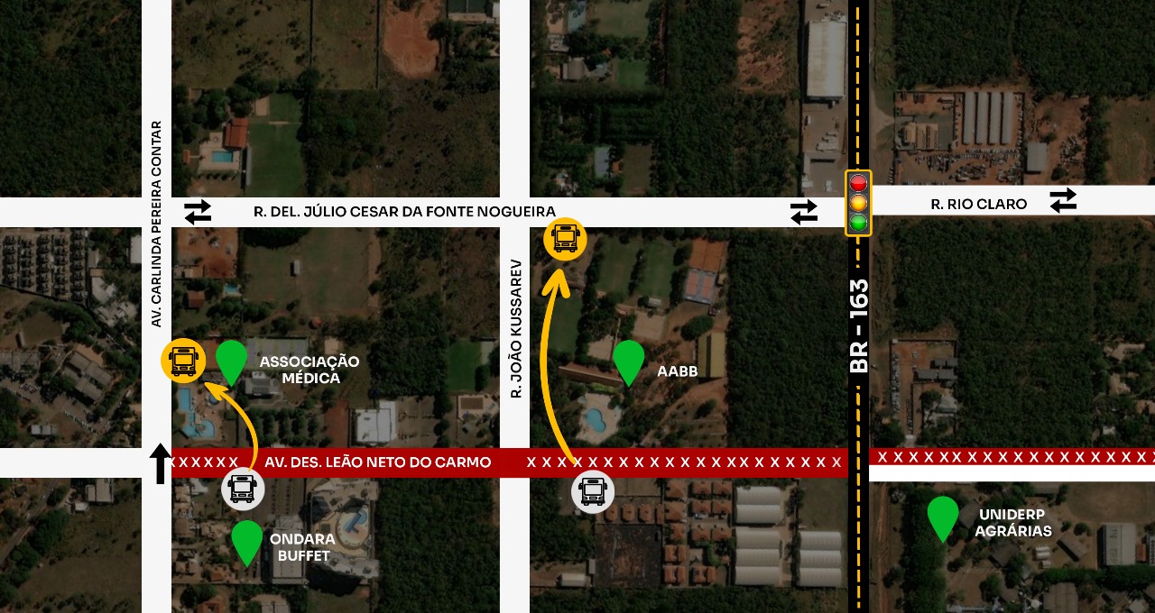 ATEN&Atilde;�&Atilde;�O: O que muda com o desvio a partir de 03/07.