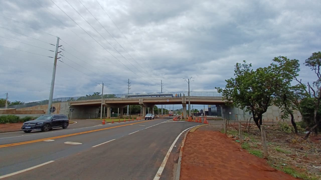 Viaduto da BR-163 &Atilde;&copy; inaugurado e promete reduzir acidentes e impactar 250 mil pessoas